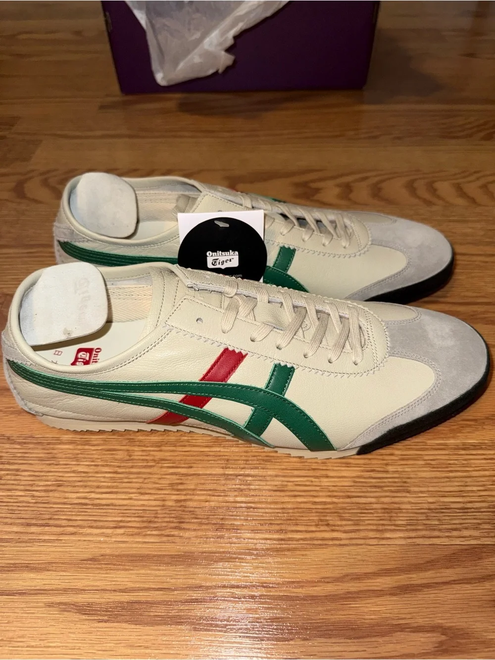 Onitsuka Tiger Mexico 66 Deluxe Nippon Made Cream/Green